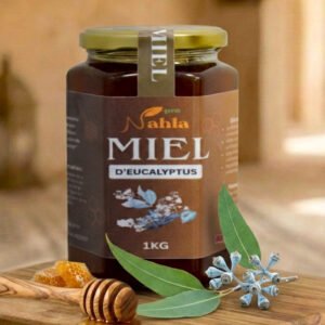miel d'eucalyptus naturel marocain