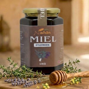 miel d'herbes naturel marocain